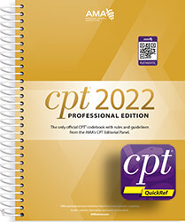 CPT® 2022 Professional w/ App Book Cover