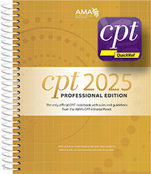 CPT® 2025 Professional w/ App Book Cover