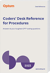 Coders Desk Reference for Procedures 2023 Book Cover