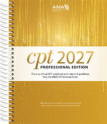 CPT® 2027 Professional Spiral Book Cover